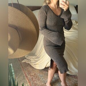 Sweater dress